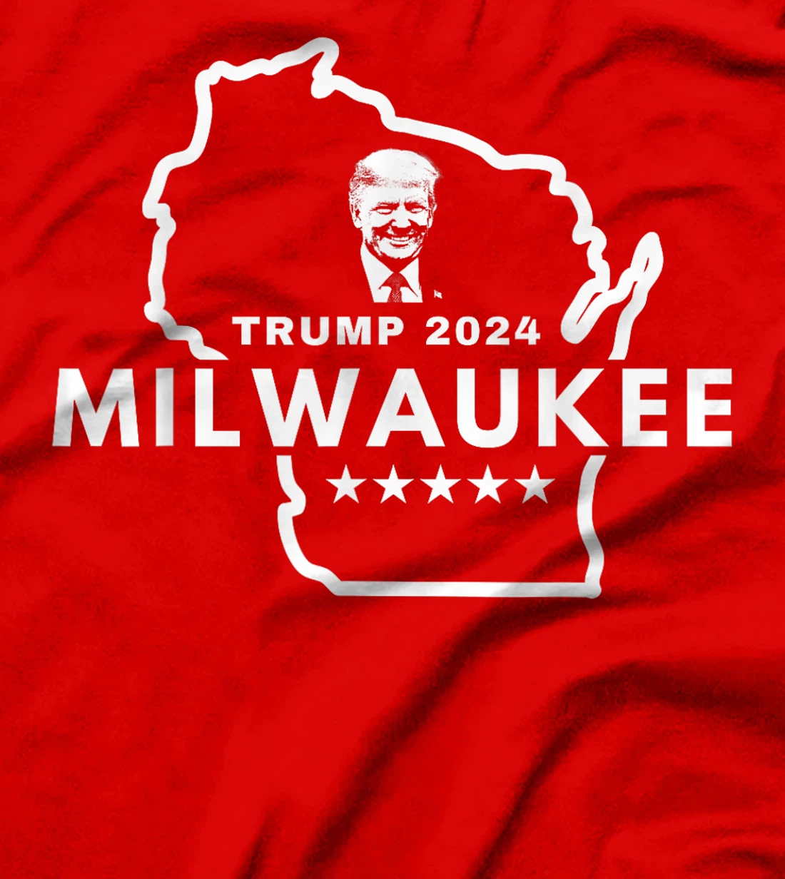 Trump Milwaukee GOP Republican Presidential Candidate 2024 T-Shirt