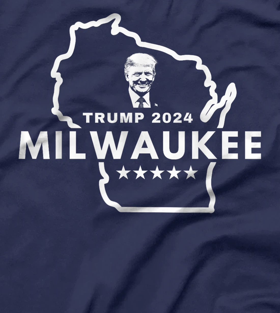 Trump Milwaukee GOP Republican Presidential Candidate 2024 T-Shirt