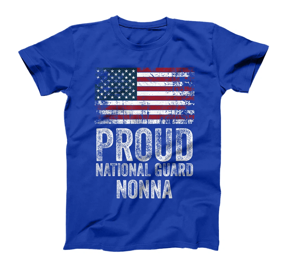 Proud Army National Guard Nonna Shirt For Veterans Day T-Shirt