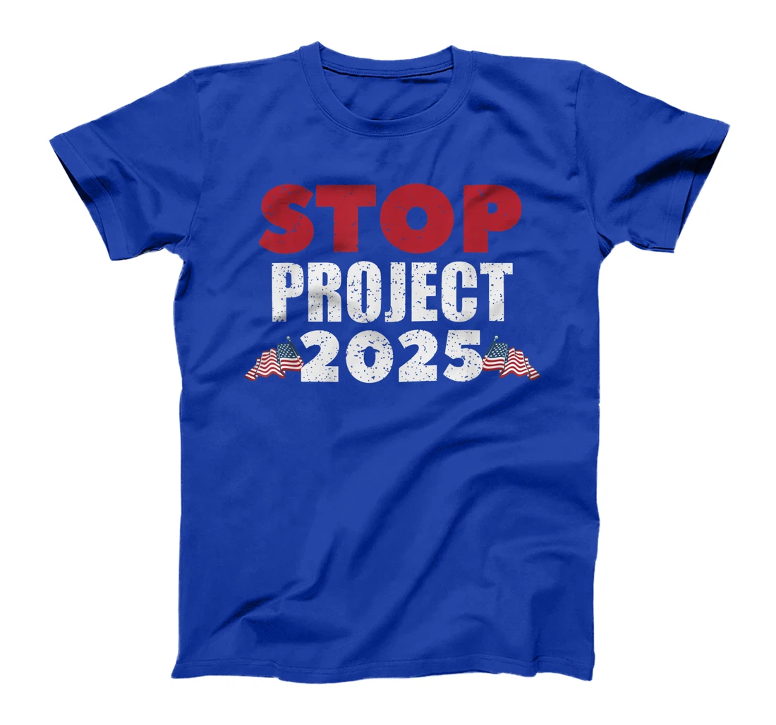 Stop Project 2025 Trump's Project Anti Trump T-Shirt