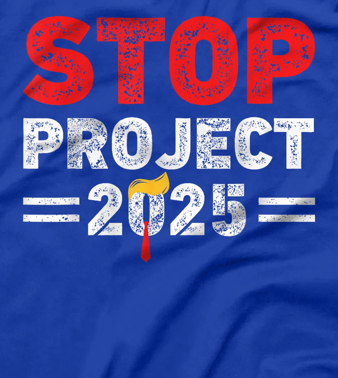 Vintage Stop Project 2025 Trump's Project Anti Trump MEME T-Shirt
