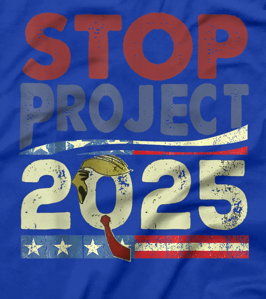 Stop Project 2025 Trump's Project Anti Trump T-Shirt