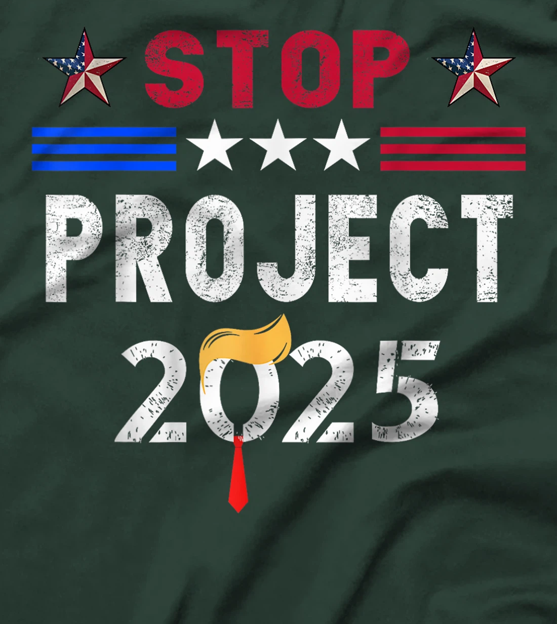 Stop Project 2025 Trump's Project Anti Trump T-Shirt