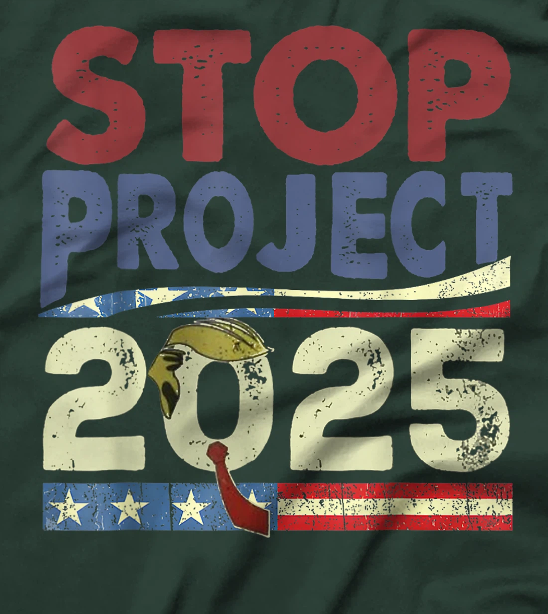 Stop Project 2025 Trump's Project Anti Trump T-Shirt