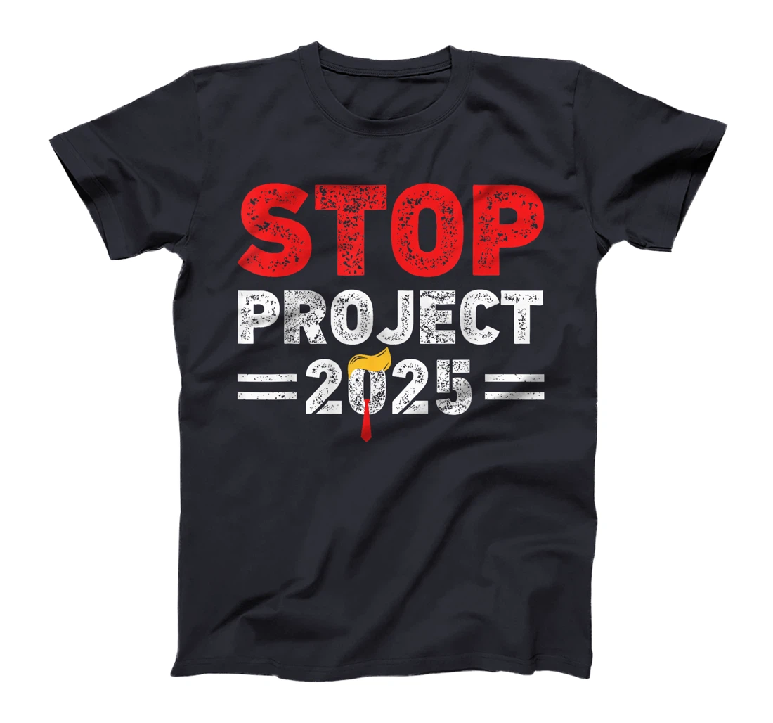 Vintage Stop Project 2025 Trump's Project Anti Trump MEME T-Shirt