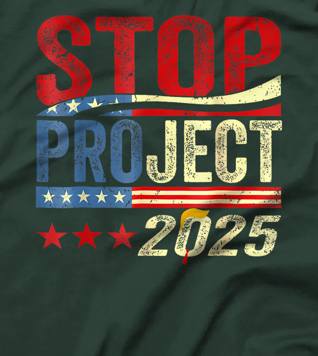 Stop Project 2025 Trump'S Project Anti Trump T-Shirt