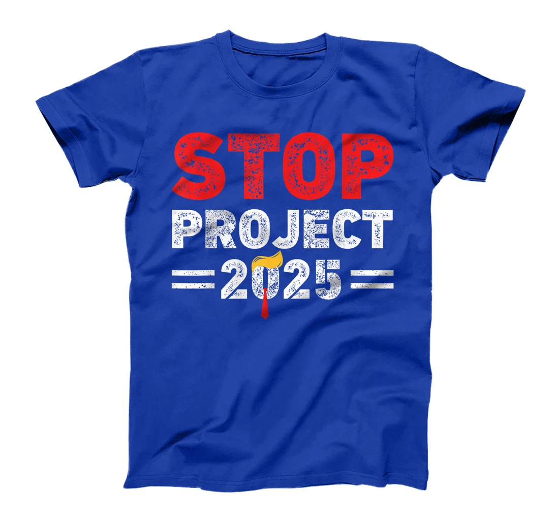 Vintage Stop Project 2025 Trump's Project Anti Trump MEME T-Shirt