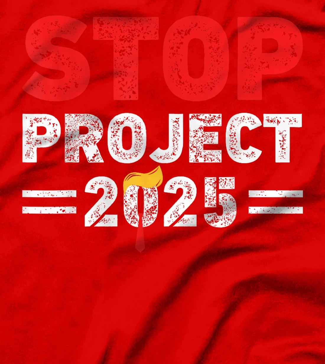 Vintage Stop Project 2025 Trump's Project Anti Trump MEME T-Shirt