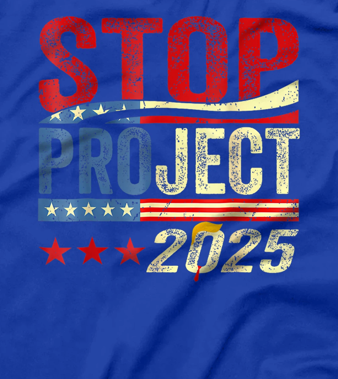 Stop Project 2025 Trump'S Project Anti Trump T-Shirt
