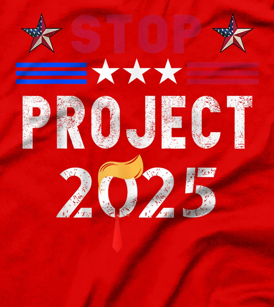 Stop Project 2025 Trump's Project Anti Trump T-Shirt