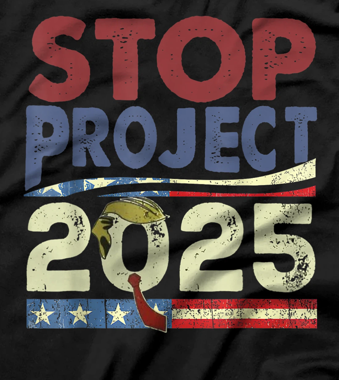 Stop Project 2025 Trump's Project Anti Trump T-Shirt