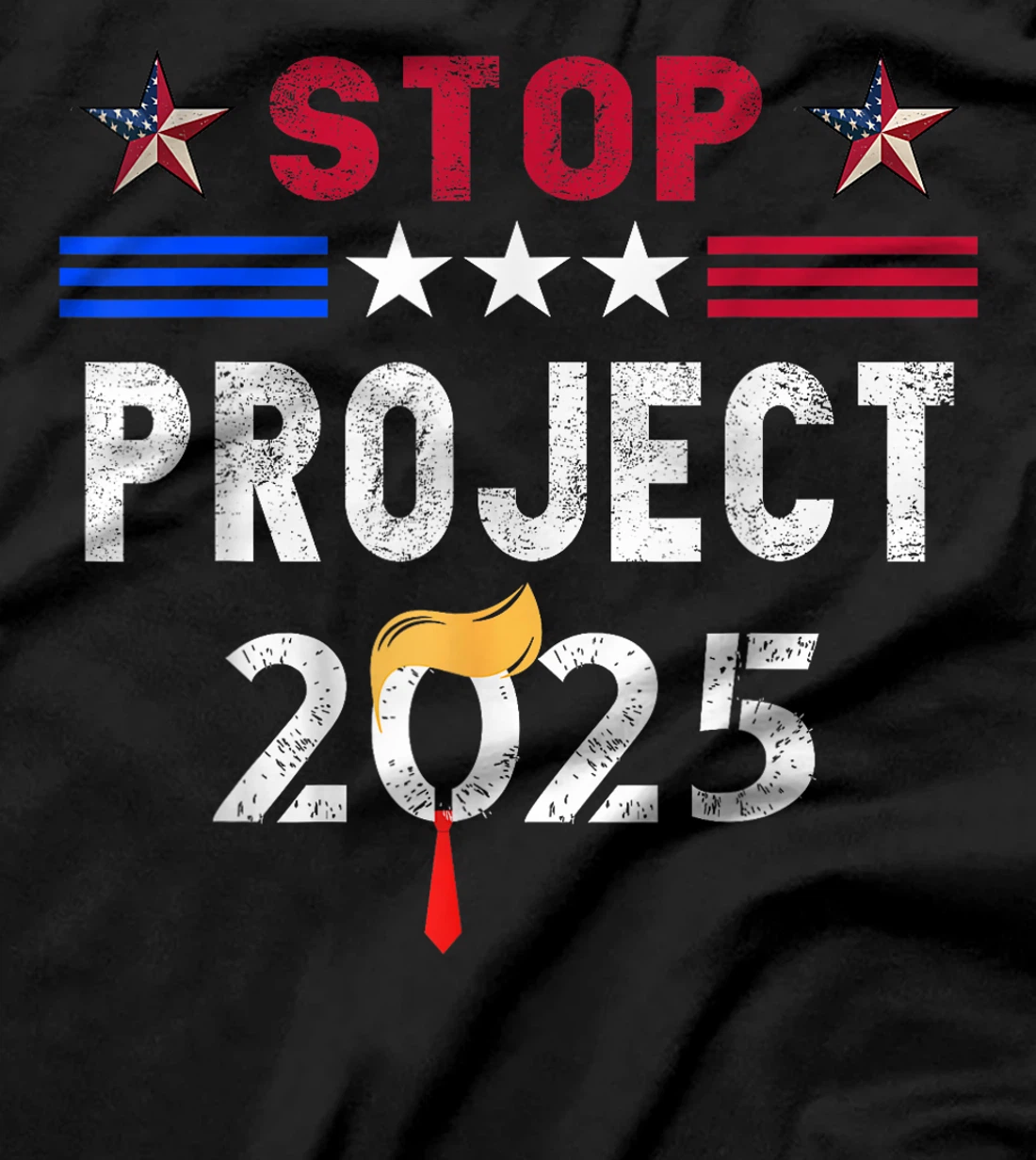 Stop Project 2025 Trump's Project Anti Trump T-Shirt