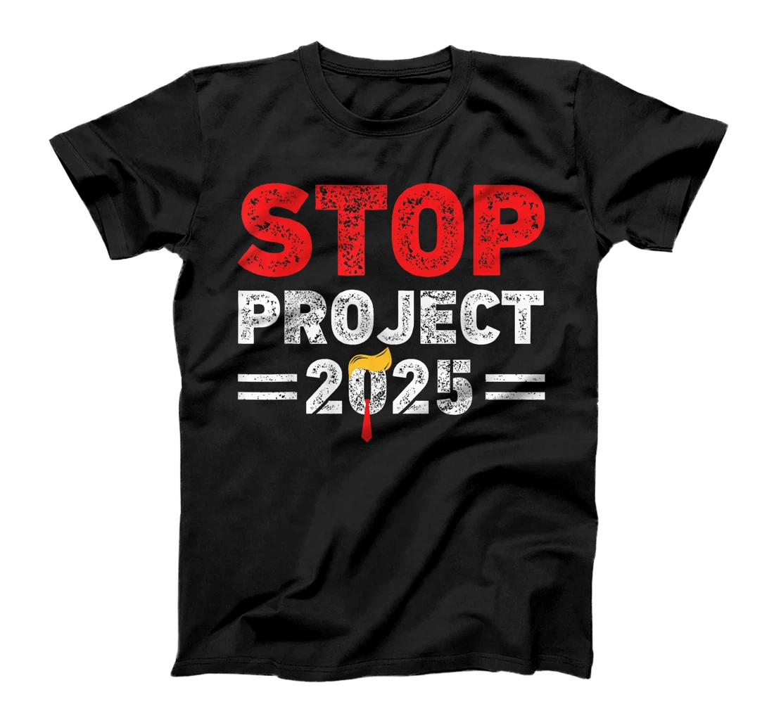Vintage Stop Project 2025 Trump's Project Anti Trump MEME T-Shirt
