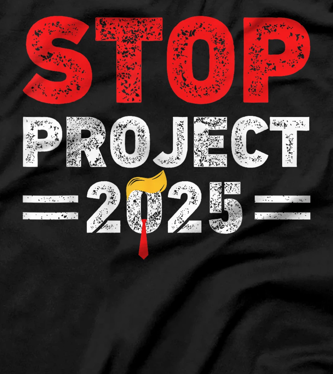 Vintage Stop Project 2025 Trump's Project Anti Trump MEME T-Shirt