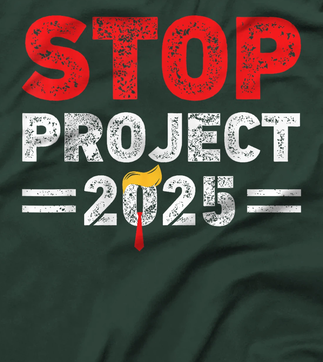 Vintage Stop Project 2025 Trump's Project Anti Trump MEME T-Shirt