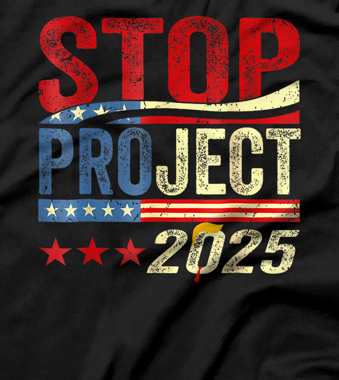 Stop Project 2025 Trump'S Project Anti Trump T-Shirt