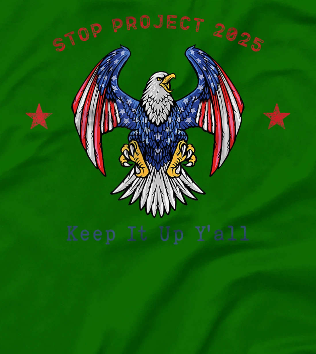 Stop Project 2025 pro Democracy Anti Trump Election 2024 T-Shirt