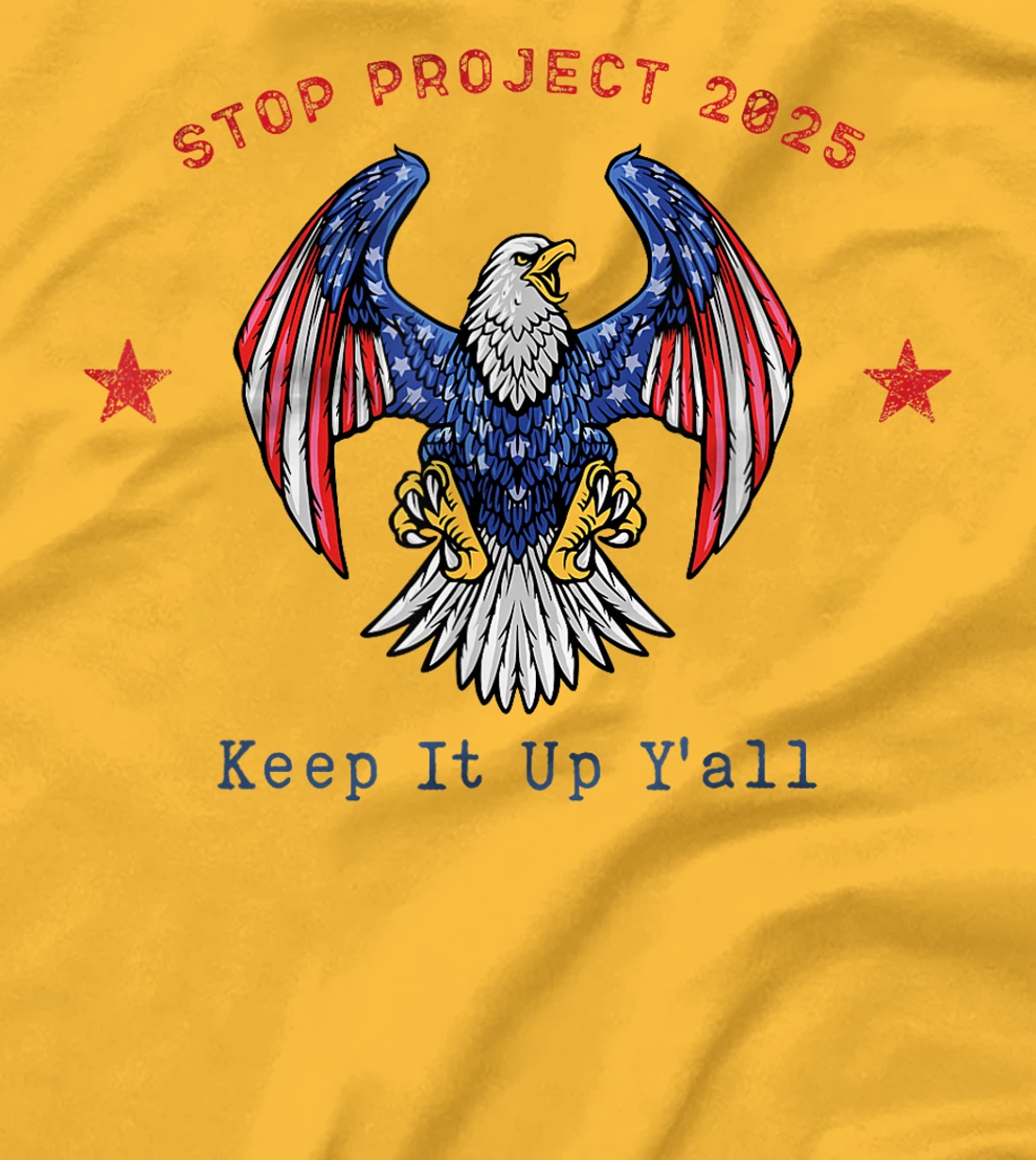 Stop Project 2025 pro Democracy Anti Trump Election 2024 T-Shirt