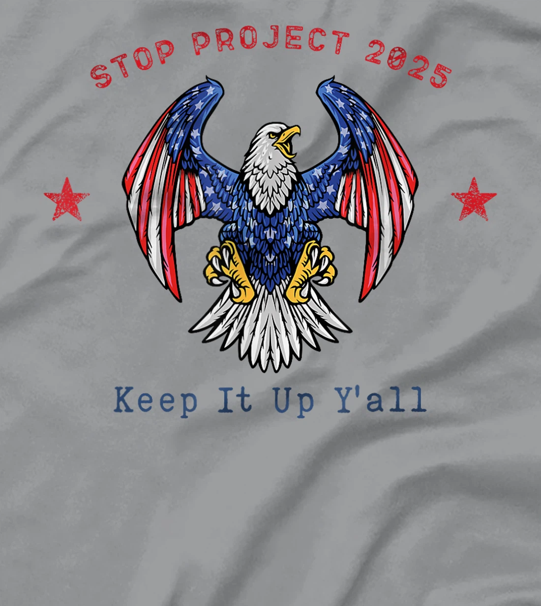 Stop Project 2025 pro Democracy Anti Trump Election 2024 T-Shirt