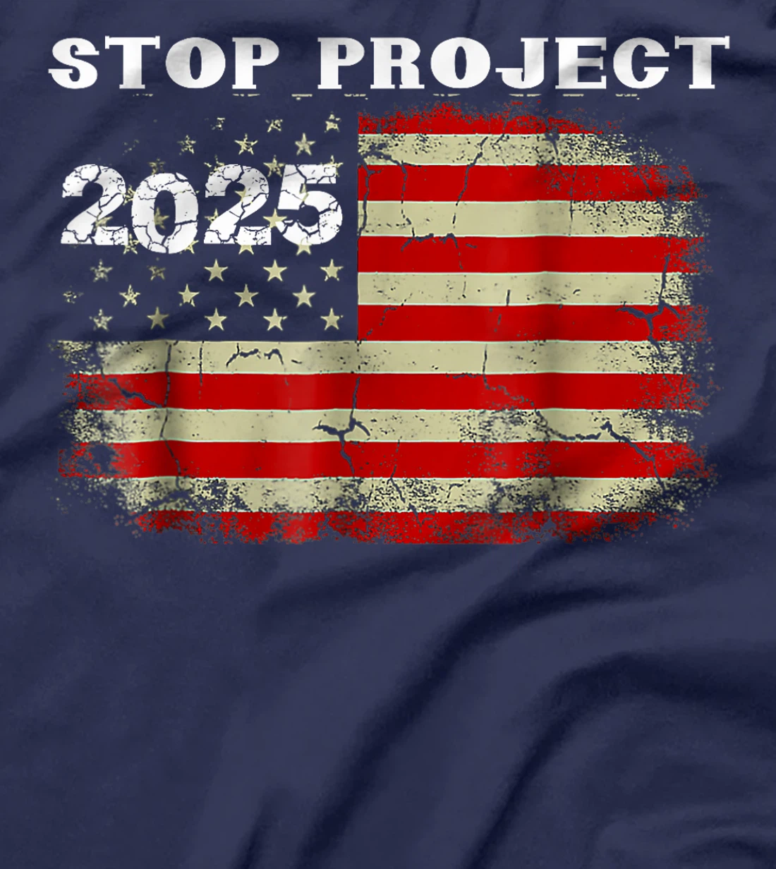 Stop Project 2025 Look It Up Y’all funny retro Trump T-Shirt