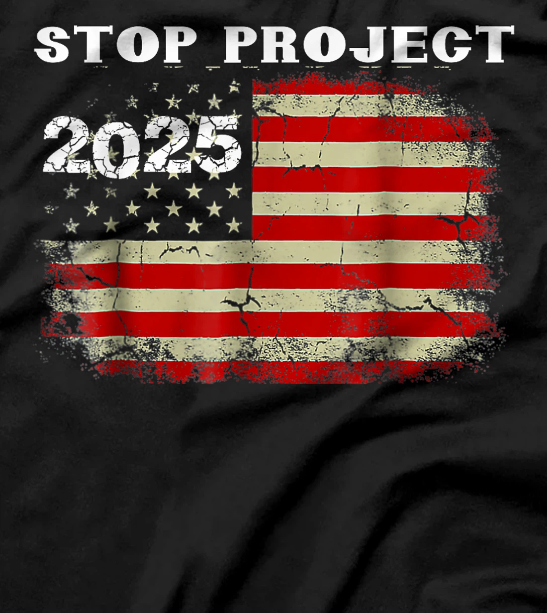 Stop Project 2025 Look It Up Y’all funny retro Trump T-Shirt