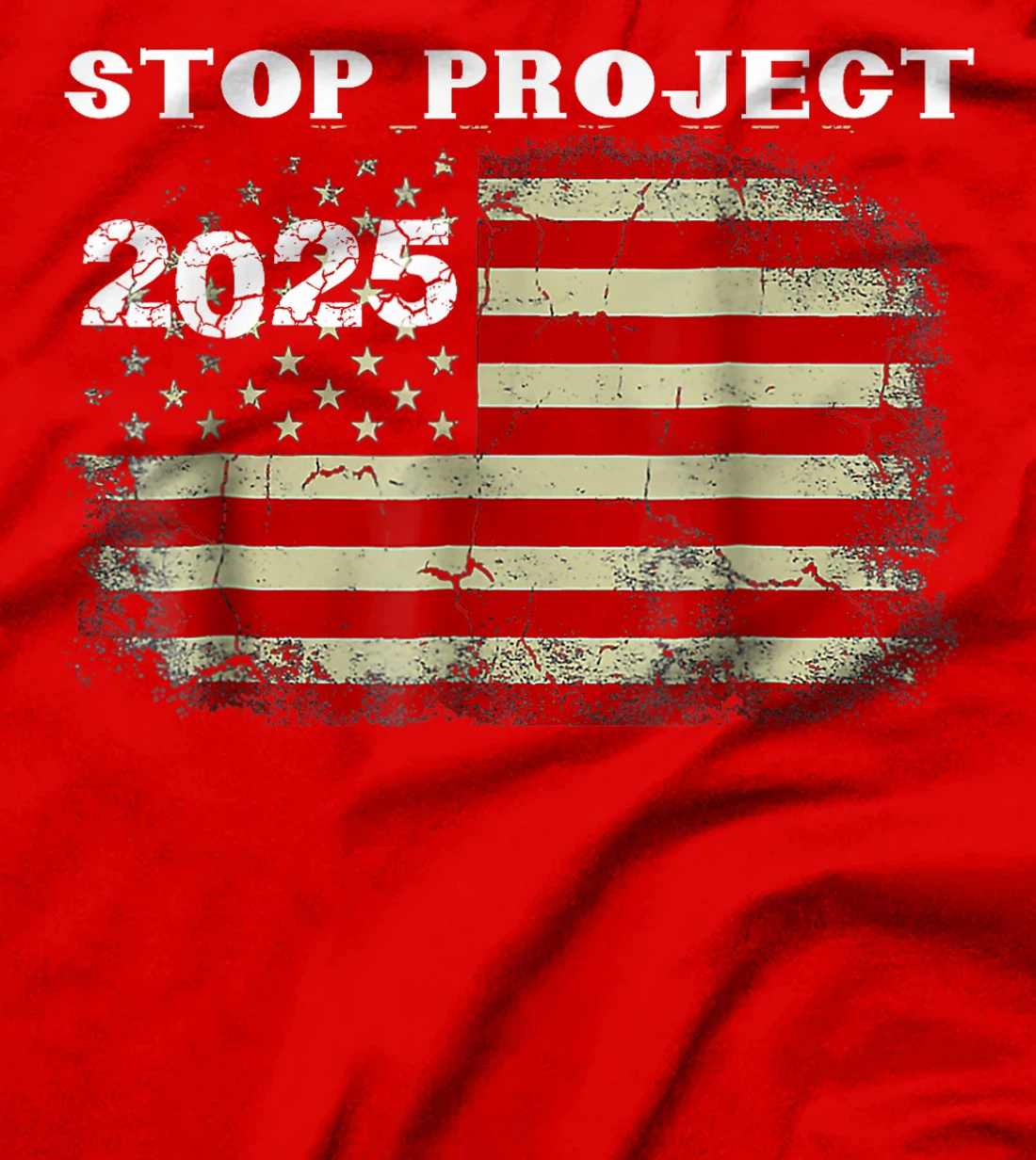 Stop Project 2025 Look It Up Y’all funny retro Trump T-Shirt
