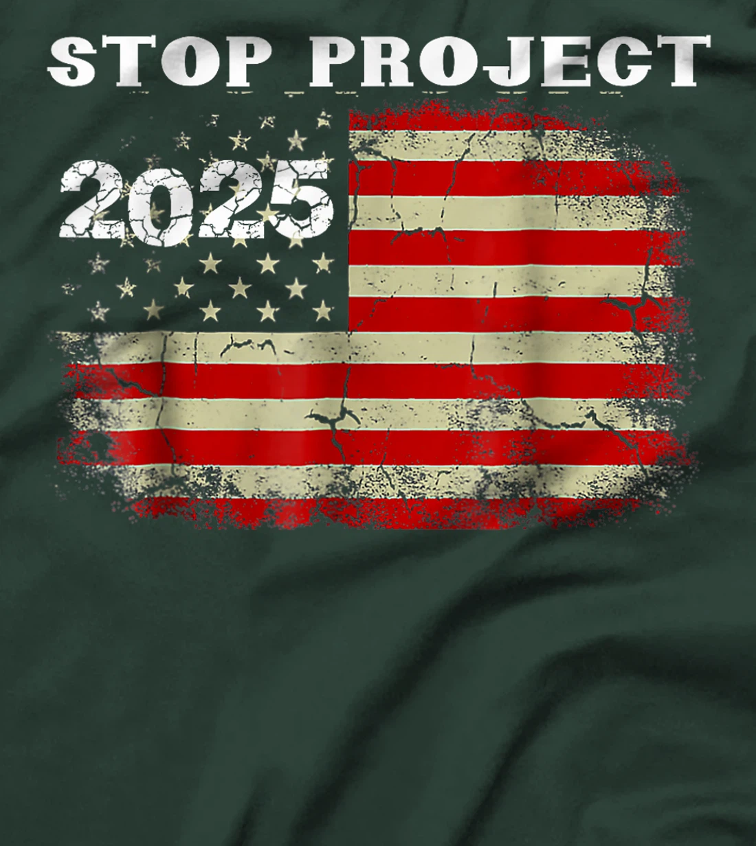 Stop Project 2025 Look It Up Y’all funny retro Trump T-Shirt