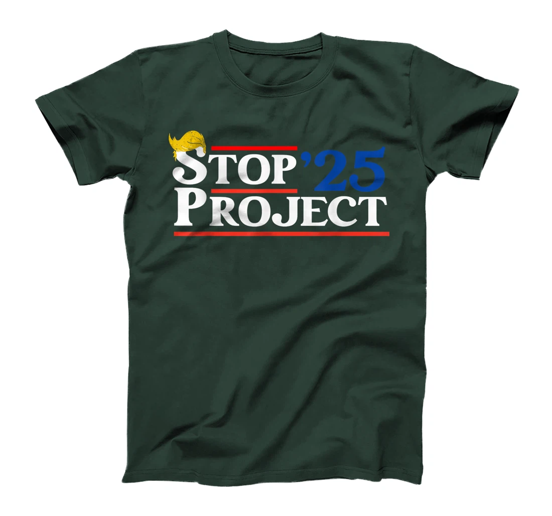 Funny Trump Jokes Shirt Stop Project 2025 Look It Up Y’all T-Shirt