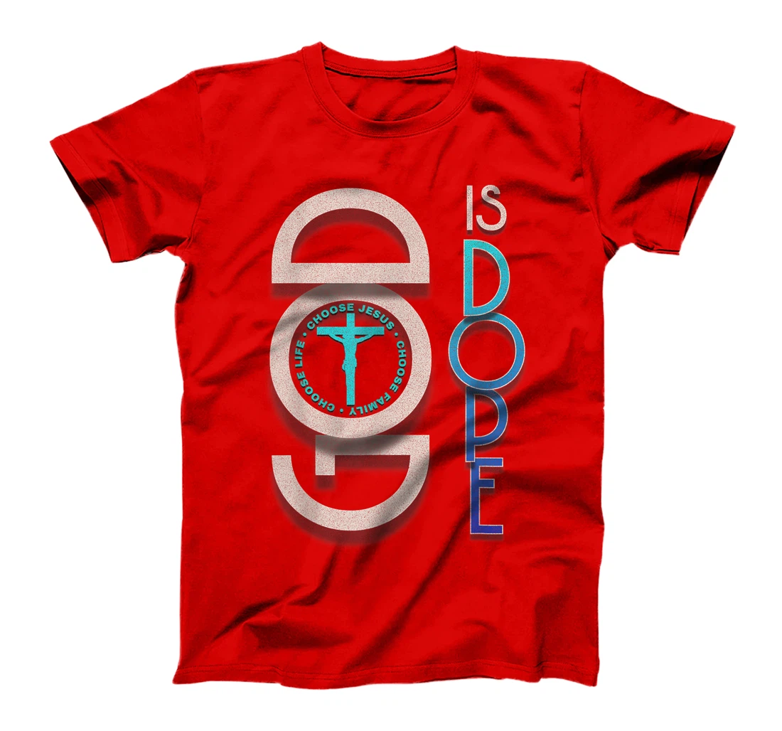 God Is Dope Black Queens Of Faith Melanin Religious T-Shirt