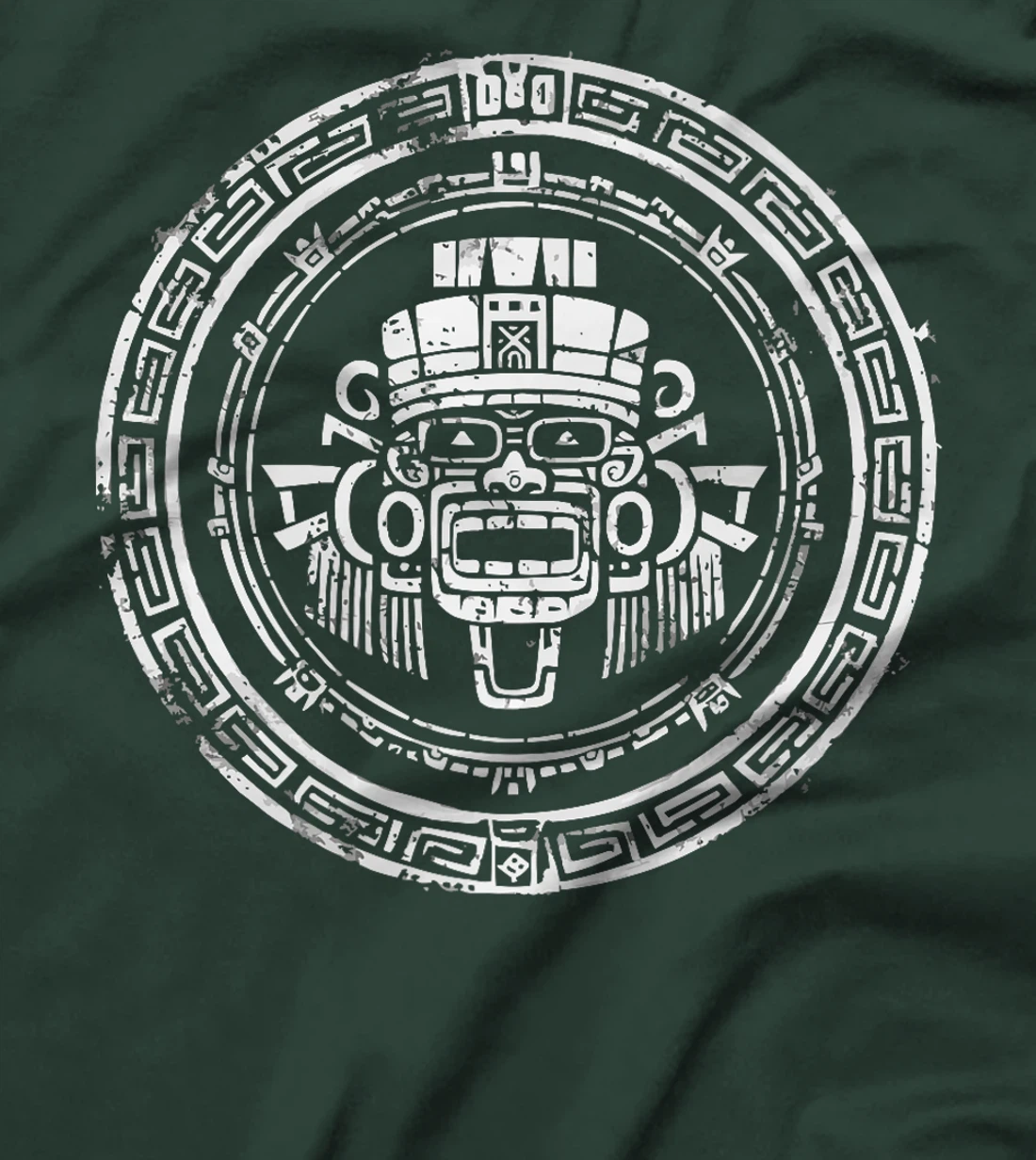 Aztec God Aztec Culture Mayan Indigenous Tlaloc Statue Premium T-Shirt