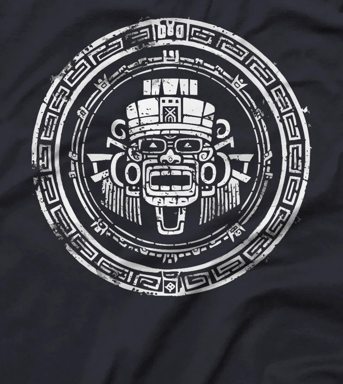 Aztec God Aztec Culture Mayan Indigenous Tlaloc Statue Premium T-Shirt