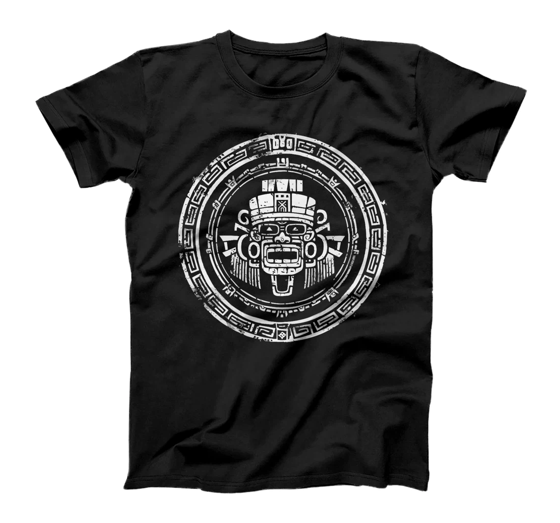 Aztec God Aztec Culture Mayan Indigenous Tlaloc Statue Premium T-Shirt