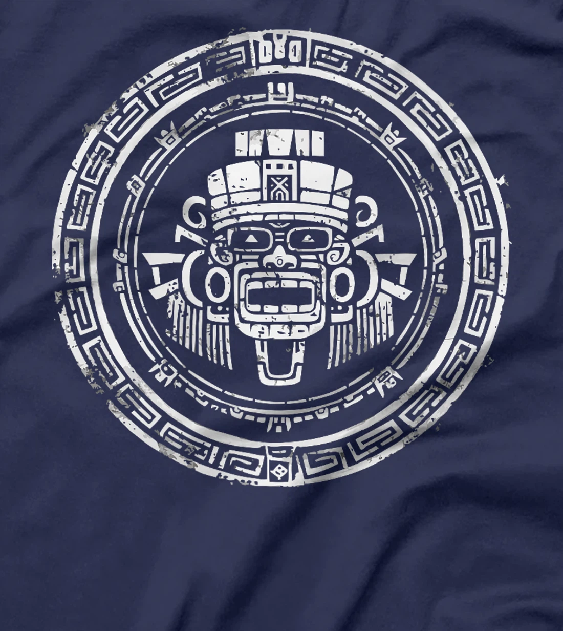 Aztec God Aztec Culture Mayan Indigenous Tlaloc Statue Premium T-Shirt