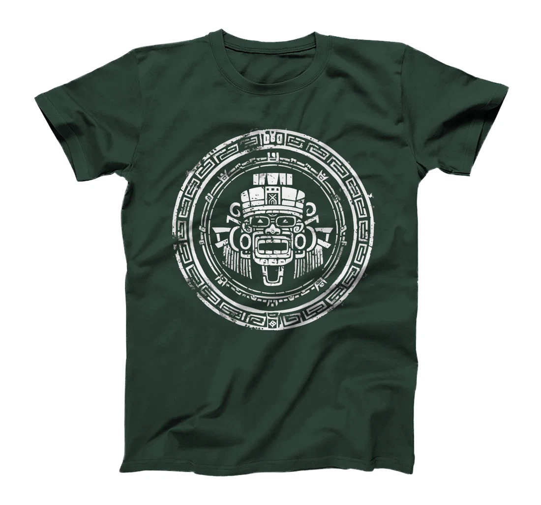 Aztec God Aztec Culture Mayan Indigenous Tlaloc Statue Premium T-Shirt
