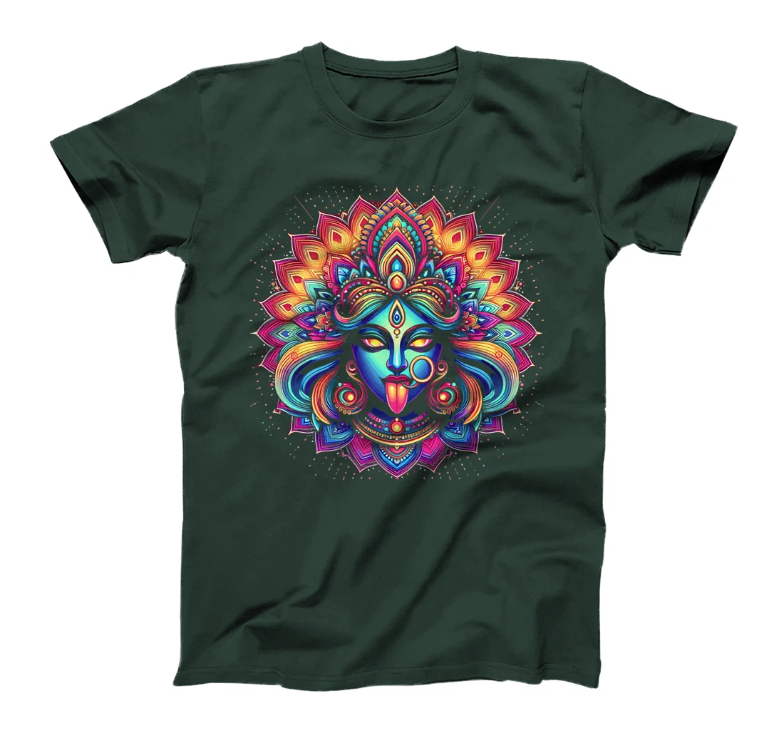 Kali Ma Hindu Goddess Of Death Hindu Mother Fierce Warrior Premium T-Shirt