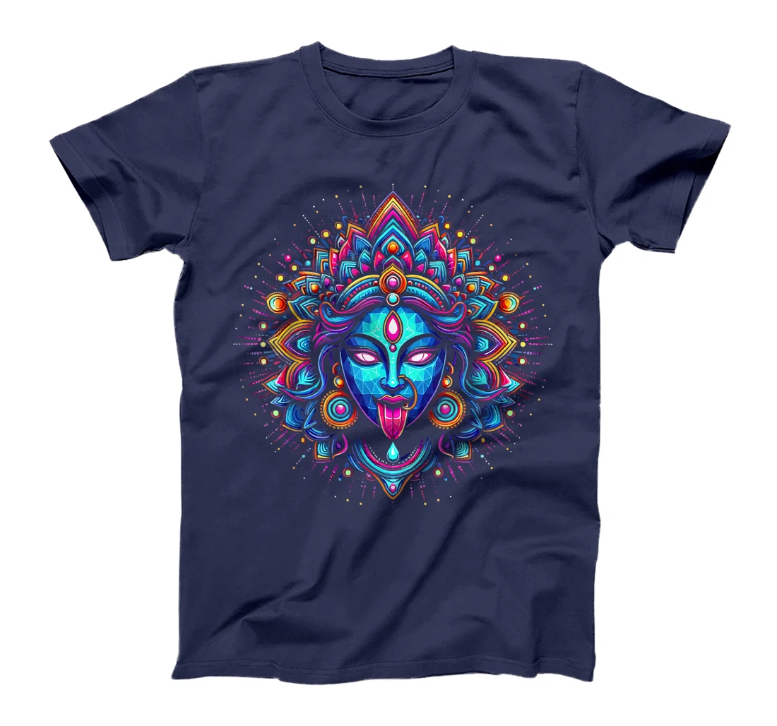 Kali Ma Hindu Goddess Of Death Hindu Mother Fierce Warrior T-Shirt