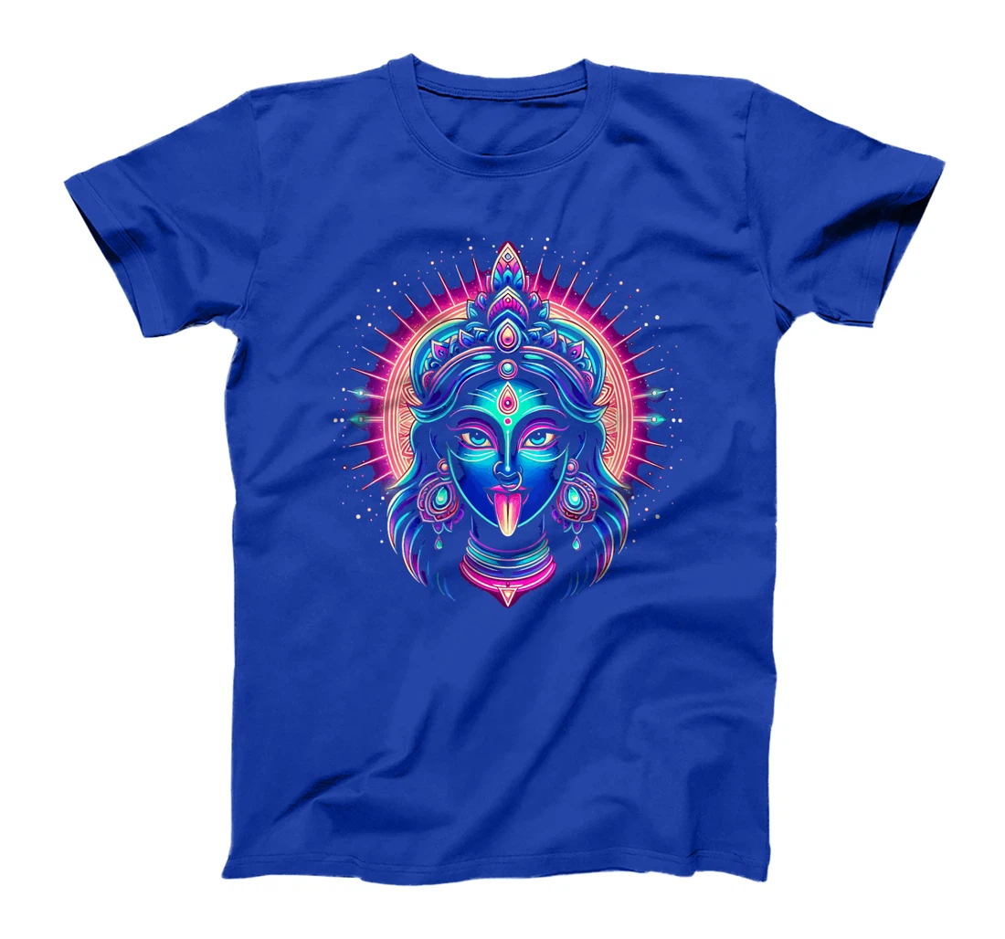 Womens Kali Ma Hindu Goddess Of Death Hindu Mother Fierce Warrior T-Shirt