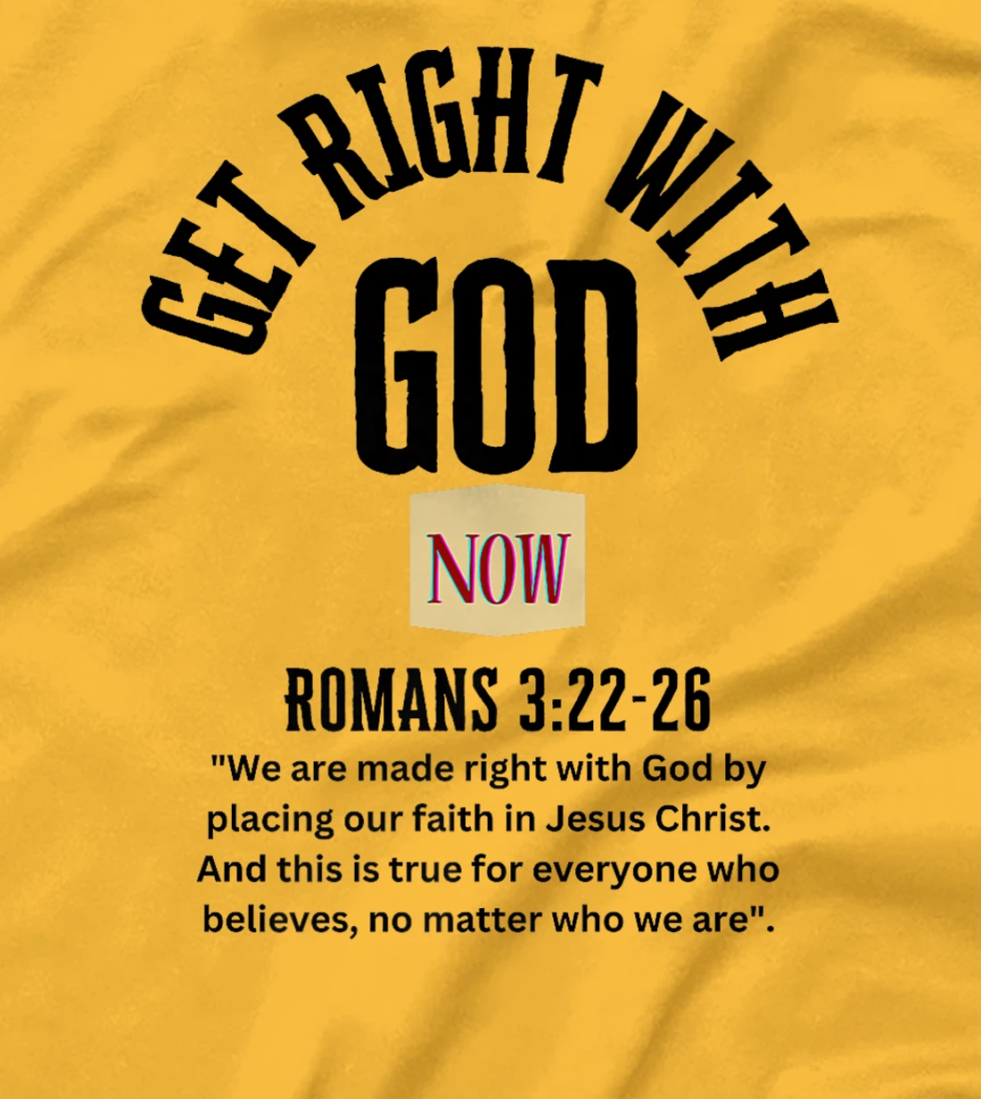 Get Right With God Now Light Premium T-Shirt