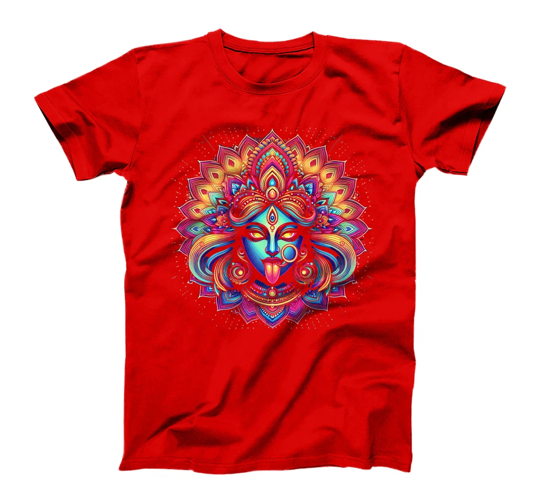 Kali Ma Hindu Goddess Of Death Hindu Mother Fierce Warrior Premium T-Shirt