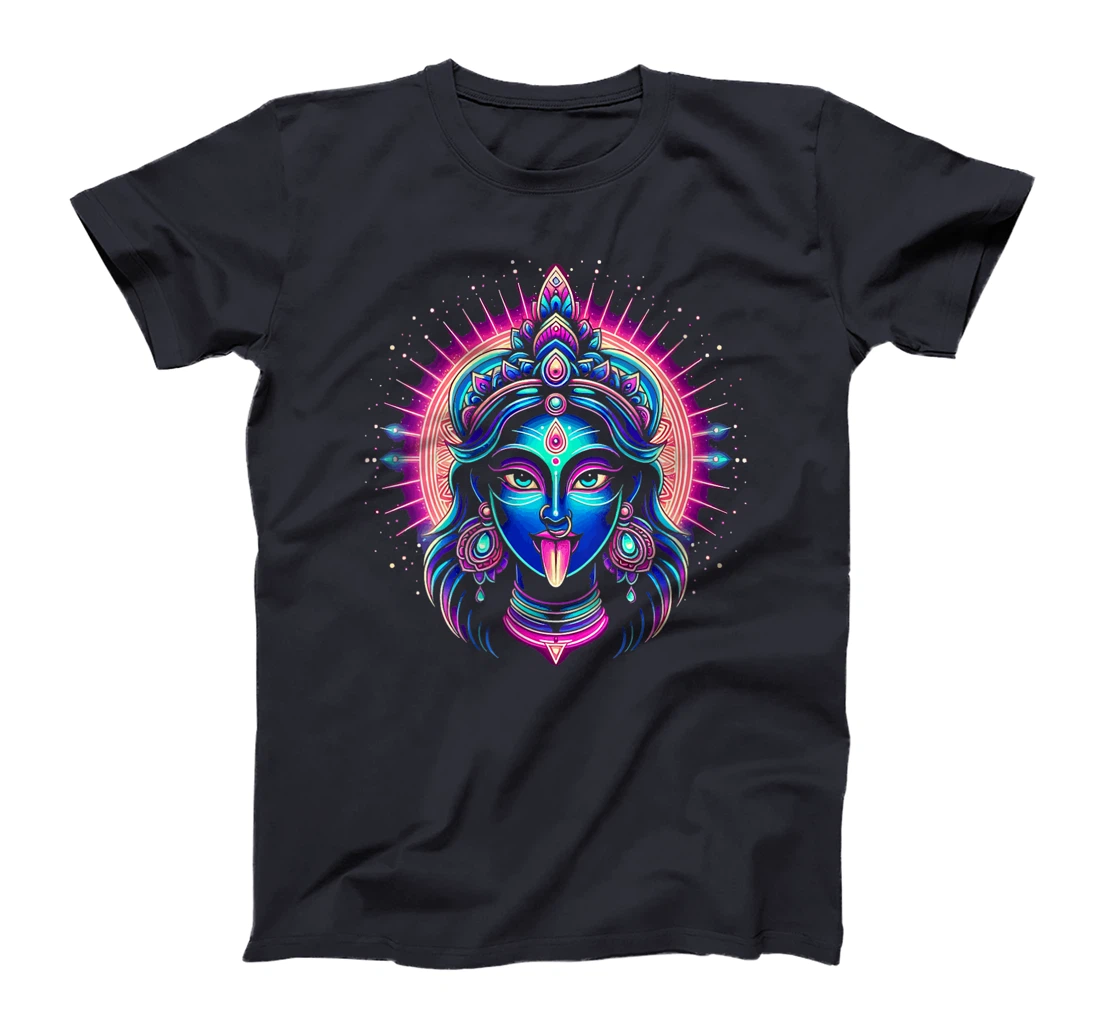 Womens Kali Ma Hindu Goddess Of Death Hindu Mother Fierce Warrior T-Shirt