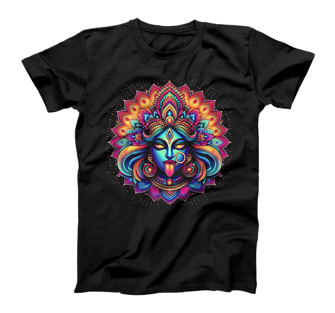 Kali Ma Hindu Goddess Of Death Hindu Mother Fierce Warrior Premium T-Shirt
