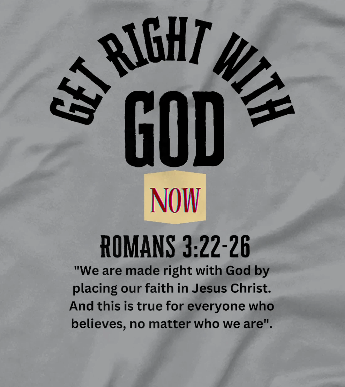 Get Right With God Now Light Premium T-Shirt