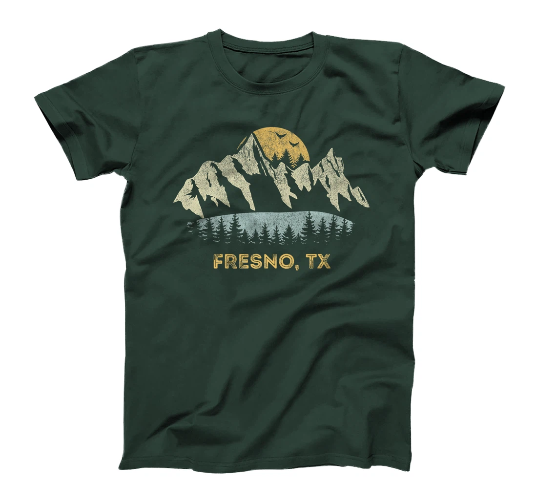 Fresno Texas Mountain Sunset Sunrise TX Premium T-Shirt