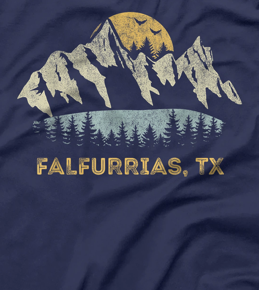 Falfurrias Texas Mountain Sunset Sunrise TX T-Shirt