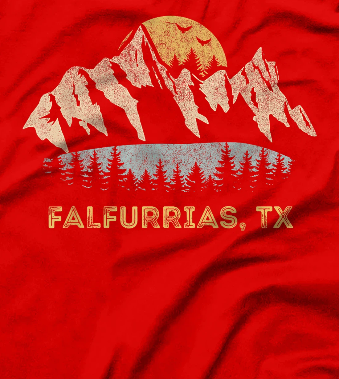 Falfurrias Texas Mountain Sunset Sunrise TX T-Shirt