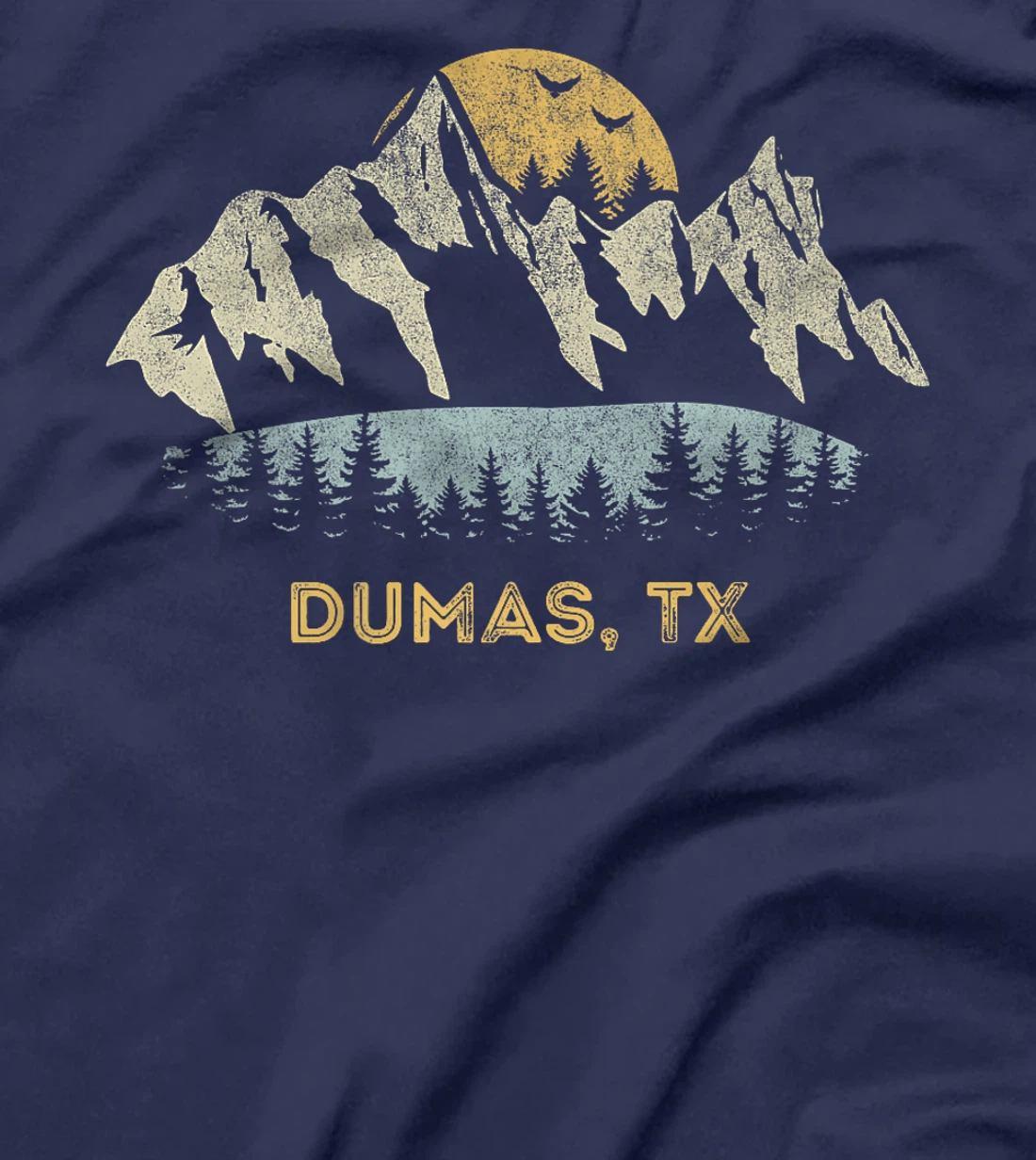Dumas Texas Mountain Sunset Sunrise TX Premium T-Shirt