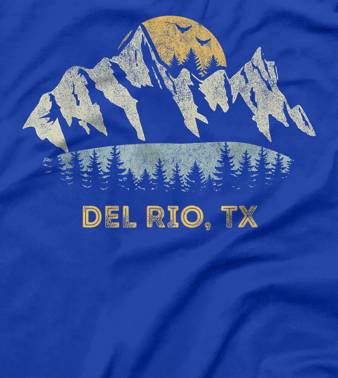Del Rio Texas Mountain Sunset Sunrise TX T-Shirt