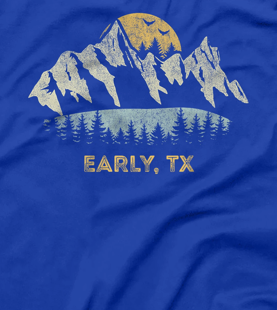 Early Texas Mountain Sunset Sunrise TX Premium T-Shirt