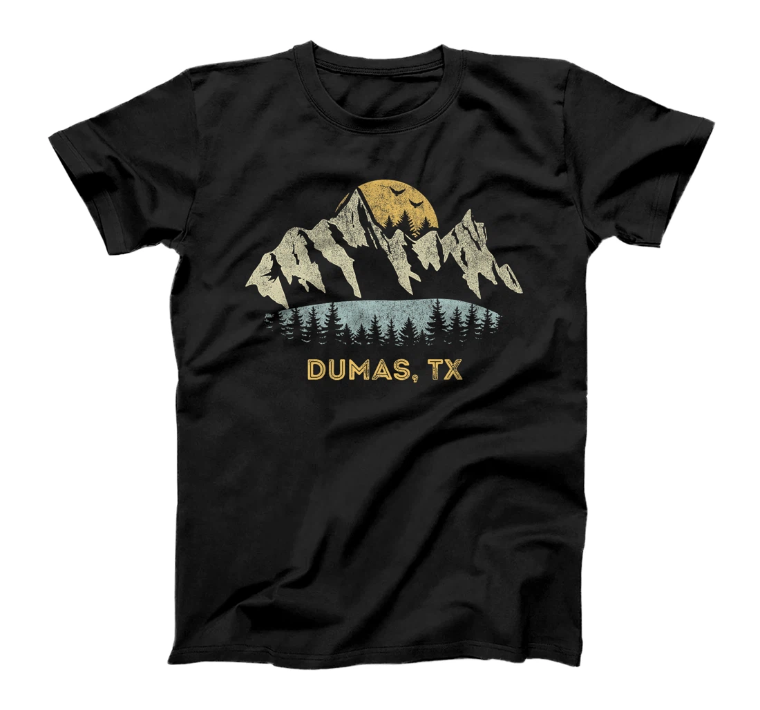 Womens Dumas Texas Mountain Sunset Sunrise TX T-Shirt