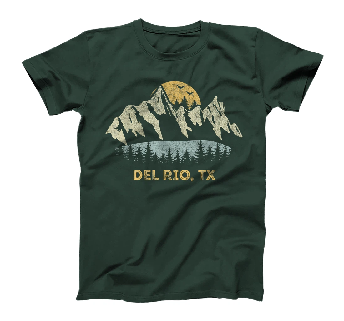 Del Rio Texas Mountain Sunset Sunrise TX T-Shirt